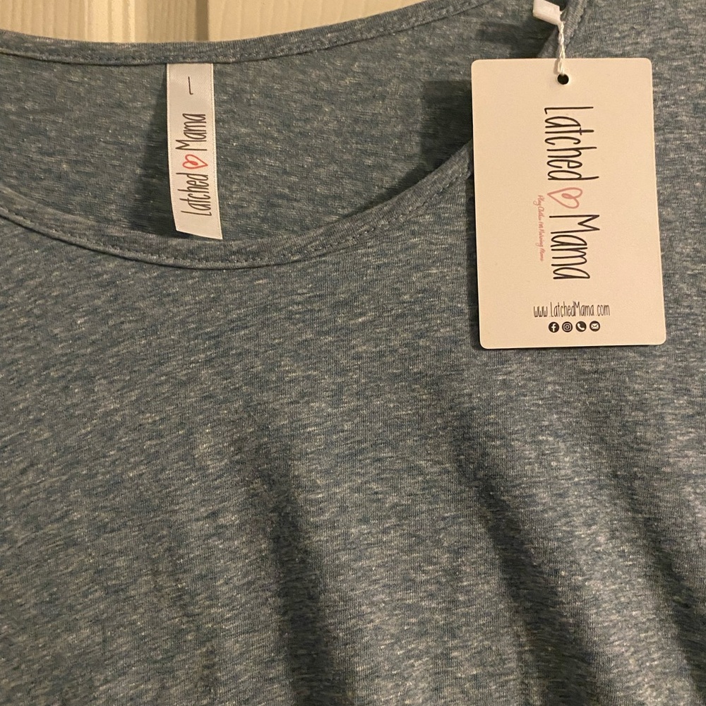 NWT Latched Mama Tiered Dress